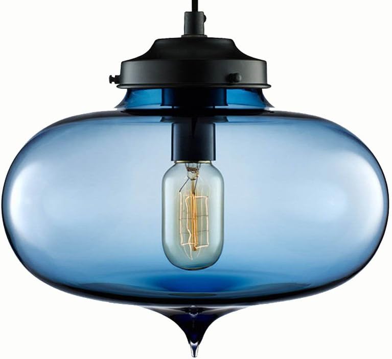 Large Glass Globe Pendant Light Fixture Farmhouse Pendant Lighting for Kitchen Island Modern Orb Hanging Lighting Brown, ceil74