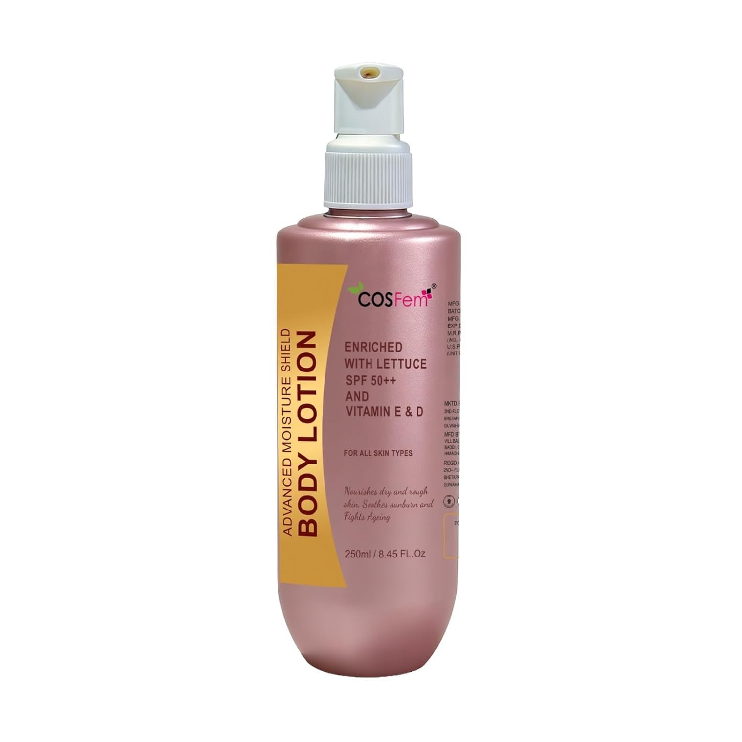 Advanced Moisture Shield Body Lotion SPF 50++ with Vitamin E&D, Aloe Vera & Shea Butter | Lightweight Non-Greasy Daily Moisturizing Body Lotion for Dry Skin | 250 ml-picture-52