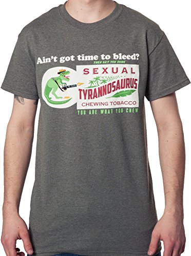 sexual tyrannosaurus tobacco Predator T-Shirt This stuff will make you a god damned sexual Tyrannosaurus White drew timme sexual tyrannosaurus