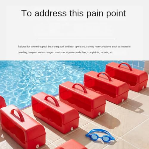 Accesorios de piscina antideslizantes con asa para evitar caídas en zonas húmedas 6