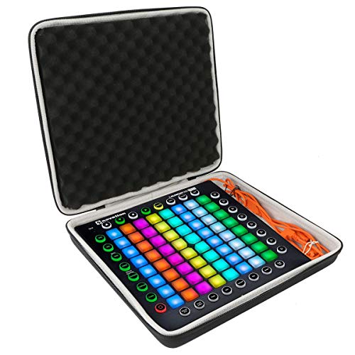 Khanka Dur Cas étui de Voyage Housse Porter pour Novation NOVLPD03 Launchpad Pro Contrôleur Professionnel 64 Pads