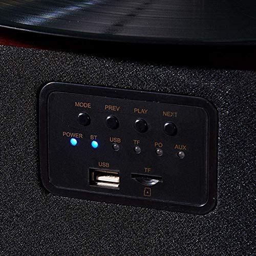 Vinyle Moderne phonographe Maison fièvre Lecteur CD Vinyle Tourne-Disque Salon Antique Bluetooth Audio - Les Beatles, Paul McCartney, John Lennon, RIngo Starr, George Harrison Vinyle Moderne phonographe Maison fièvre Lecteur CD Vinyle Tourne-Disque Salon Antique Bluetooth Audio – Image 6