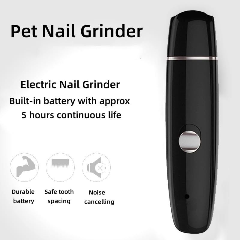 Cortaúñas para perros y gatos, kit de cortaúñas para perros, espaciado seguro de los dientes, cancelación de ruido y eje de latón, para perros grandes y pequeños, mascotas, gatos, patas de aseo