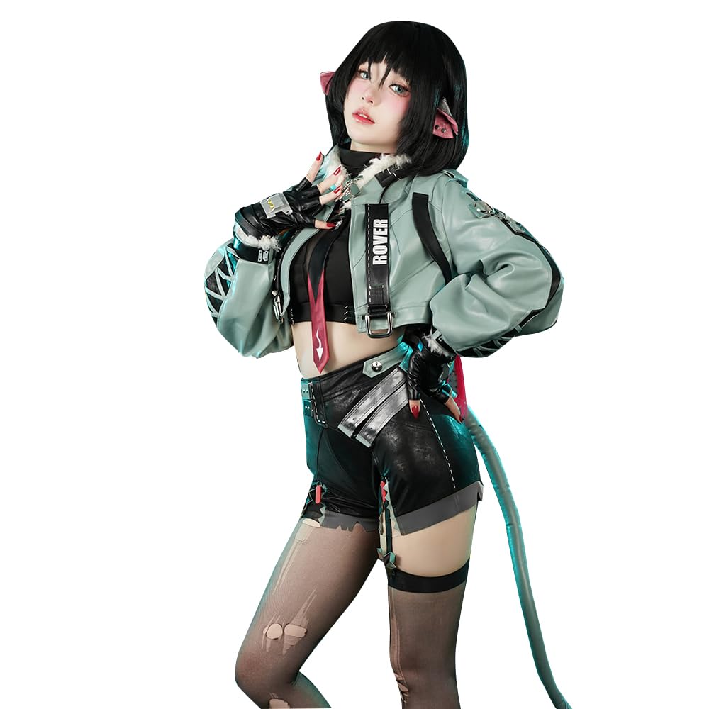 Disfraz de Jane Doe Cosplay ZZZ, disfraz de cosplay Zenless Zone Zero Jane Doe Cosplay Halloween - 2X Grande
