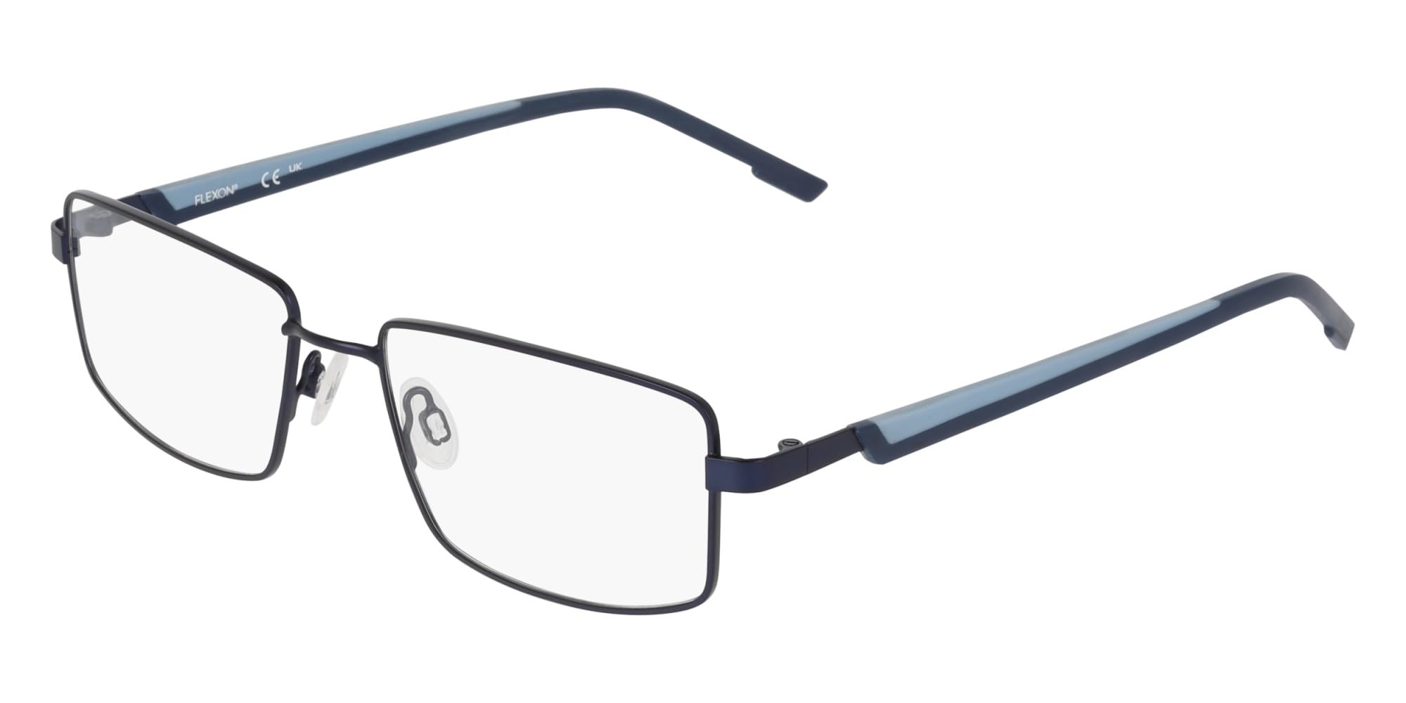 Lunettes Flexon modèle C bleu marine mat taille 52 - 5