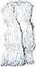 Kwik Goal 3mm Twisted Soccer Net, (8-Feet H X 24-Feet W X 3-Feet D X 8.5-Feet B), White