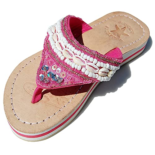 SEESTERN Sandales en cuir pour fille Taille 25-36/2106 Cover