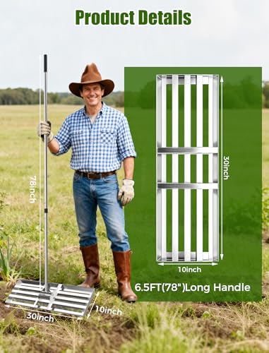 Lawn Leveling Rake 30