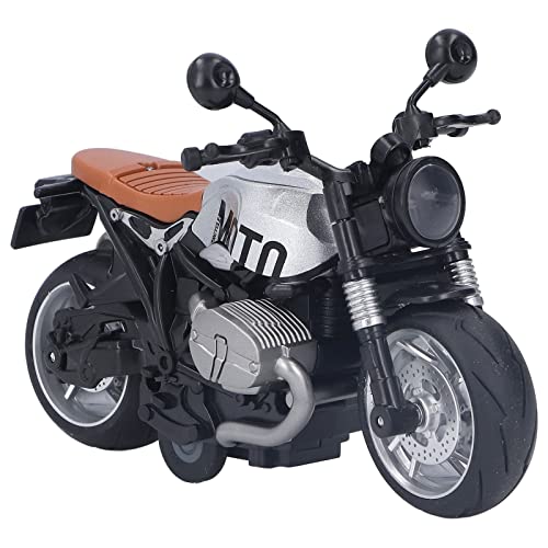 Dan&Dre Jouet de Moto, Jouet de Moto à Tirer 1:12, de Rétro Cool avec éclairage pour Enfants...