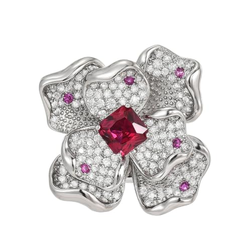 Hebilla magnética floral clásica que evita agujeros en la ropa