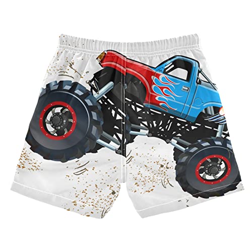 Aflyko Boys' Board Shorts Toddler Swim Trunk Girls Beach Swimwear Bathing Suit2