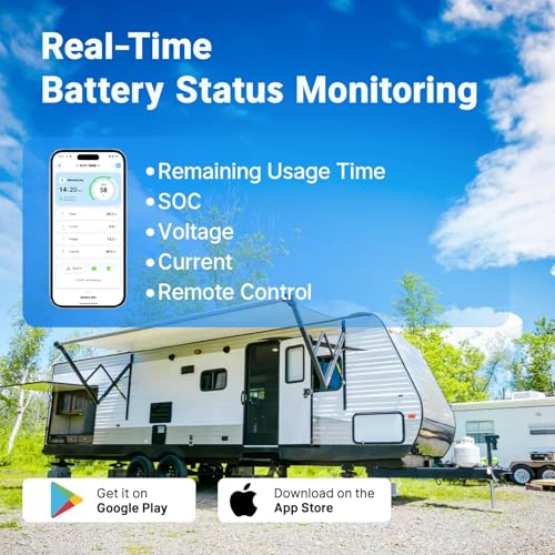 Image of Redodo 12V 100Ah LiFePO4 Battery Bluetooth, Low-Temp Protection BCI Group 24 Lithium Battery for Trolling Motor, Bulit-in 100A Smart BMS, Perfect for Marine, Boat, RV, Solar and Off Grid - 3 Pack