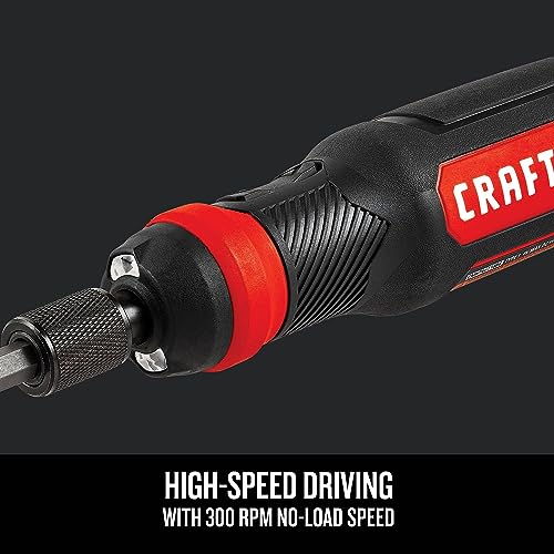 Craftsman CMHT66718B20 4V Electric Screwdriver Set, 300 Rpm, Micro-Usb Charging Port, 3-Stage Battery Charge Indicator thumb #4