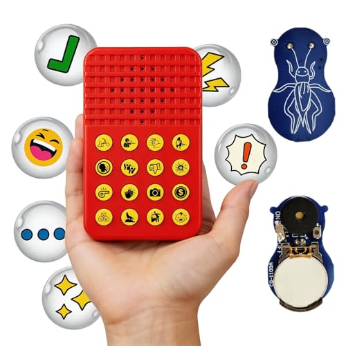 Sound Effects Machine with 16 Hilarious Sounds Funny Cricket Noise Maker Prank Fart Electronic Portable Gag Sound Machine Gifts and Pranks for Parties Office Home Adults Birthday Gift