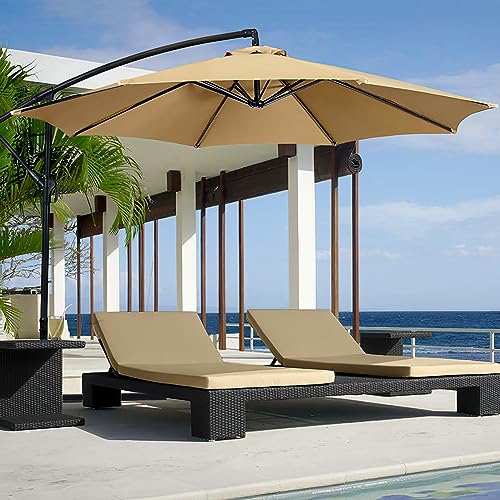 Toile de parasol en polyester robuste résistant aux UV