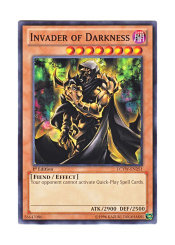 Amazon.co.jp: 遊戯王 英語版 LCYW-EN251 Invader of Darkness 暗黒の
