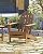 POLYWOOD AD4030TE Classic Outdoor Adirondack Chair, Teak
