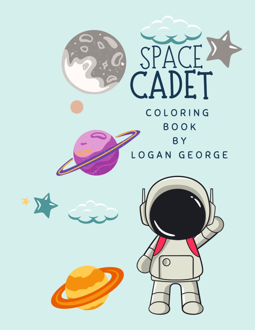 Space Cadet: Coloring Book