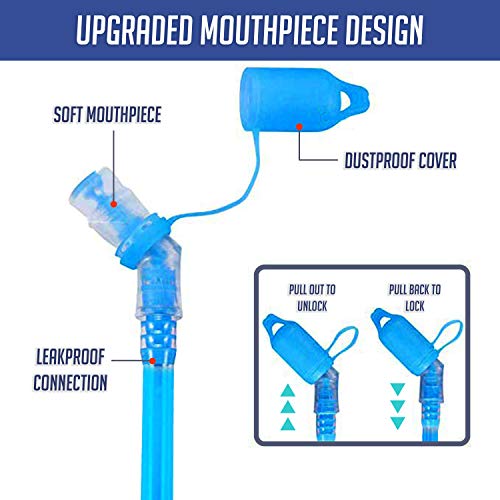 Image of Sojourner Hydration Pack, Hydration Backpack - Water Backpack with 2l Hydration Bladder, Festival Essential - Rave Hydration Pack Hydropack Hydro for Hiking, Running, Biking, Festival Gear