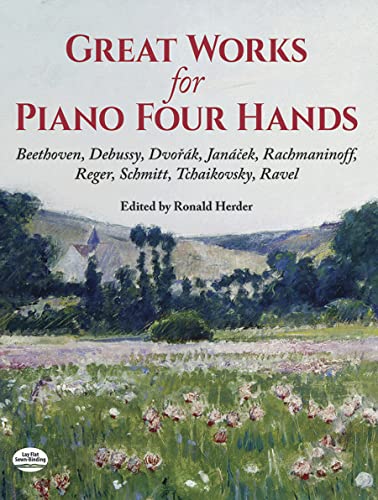 Great Works for Piano Four Hands (Dover Classical Piano Music: Four Hands) image 2