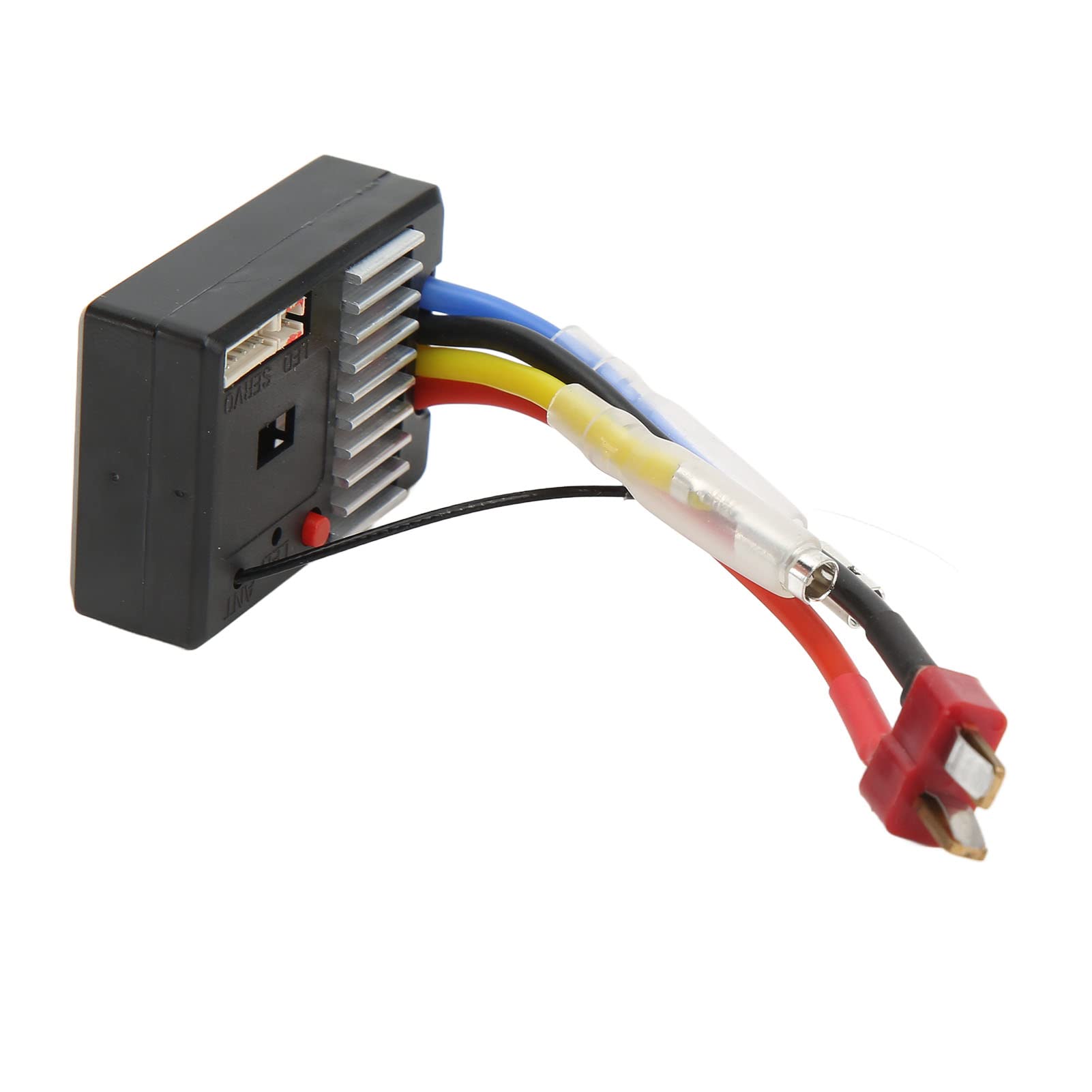 Respicefinem Premium RC Receptor ESC Circuit Circuit para a Escala 1/14 Autos RC Ideales para actualizar y reemplazar Piezas Antiguas livianas con Material de Aluminio y disipador