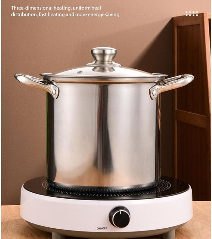 Thickened Soup Pot 6-piece Set Hotel Restaurant Raised Kitchen Household Cookware