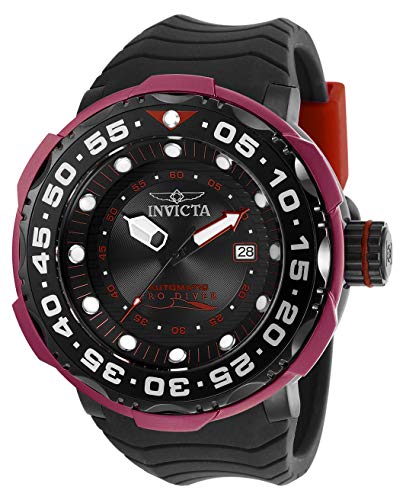 Preisvergleich Produktbild Invicta Herren Automatik Uhr mit Silikon Armband 28787