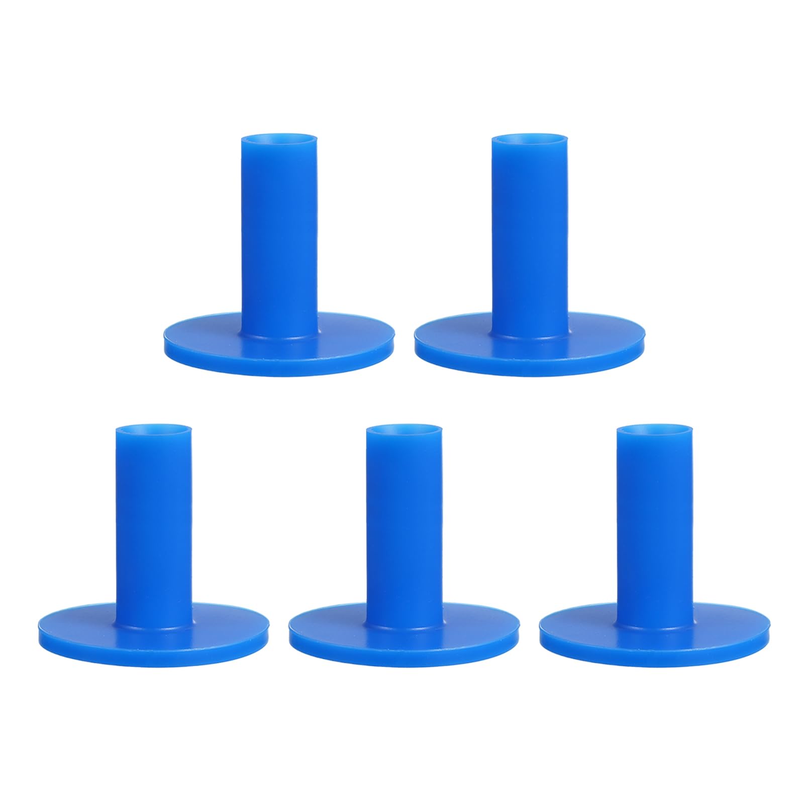 PATIKIL 2.36 Inch Rubber Golf Tees, 5 Pack Tall Practice Training Driving Range Tee Stable Ball Holder for Outdoor Indoor Hitting Mat Backyard, Blue โ image 1