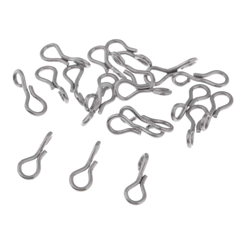 Amagogo 20 Pieces Articulated Shanks for Fishing