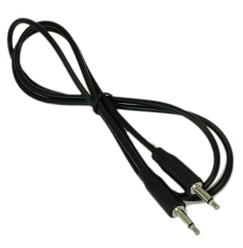 MyCableMart 3ft 3.5mm Slim Mono TS 2 Conductor Male to Male Audio Cable