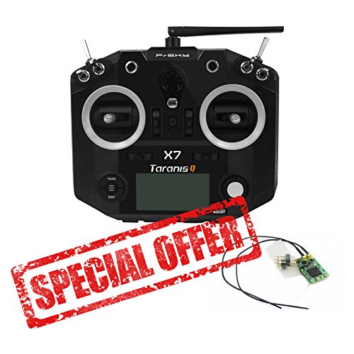 FrSky Taranis Q X7 Negro con XM Plus Receptor Gratis