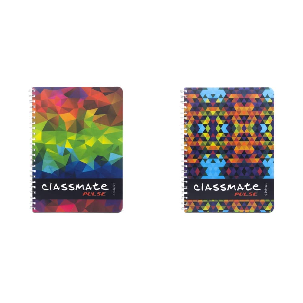 Classmate Soft Cover 6 Subject Spiral Binding Notebook, Single Line, 300 Pages & Classmate Soft Cover 6 Subject Spiral Binding Notebook, Unruled, 300 Pages (B08KT4T4CQ) Amazon Price History, Amazon Price Tracker