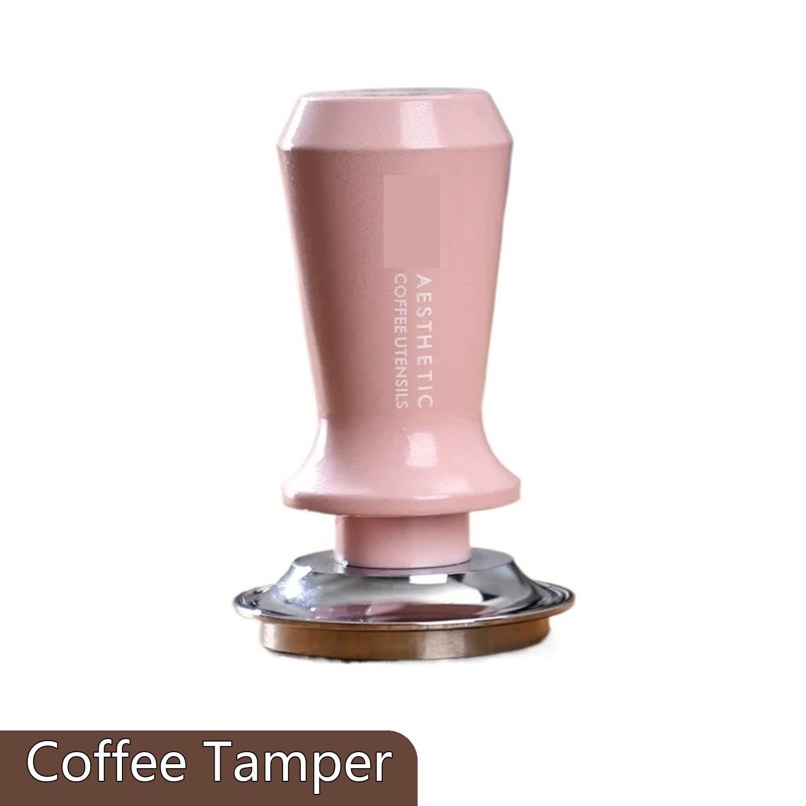 Pressa E Distributore for Caffè, Compatibile Con Bincoo, 51/58 Mm In Acciaio Inossidabile Elastico Rosa Pressa for Polvere Riempitrice A Molla for Macchina for Caffè Espresso(51mm 2pcs)