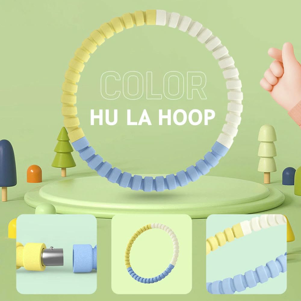 ZBDP 3/4/5/6 Tubes Tragbarer Hula-Kreis Abnehmbare Übungsreifen Kinder Bodybuilding Sport Erwachsene Taille Verlust Gewicht Hoop