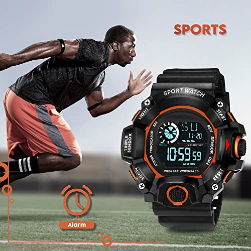 Image of ASGARD Multi Functional Sports Digital Multicolor Dial Men's Watch