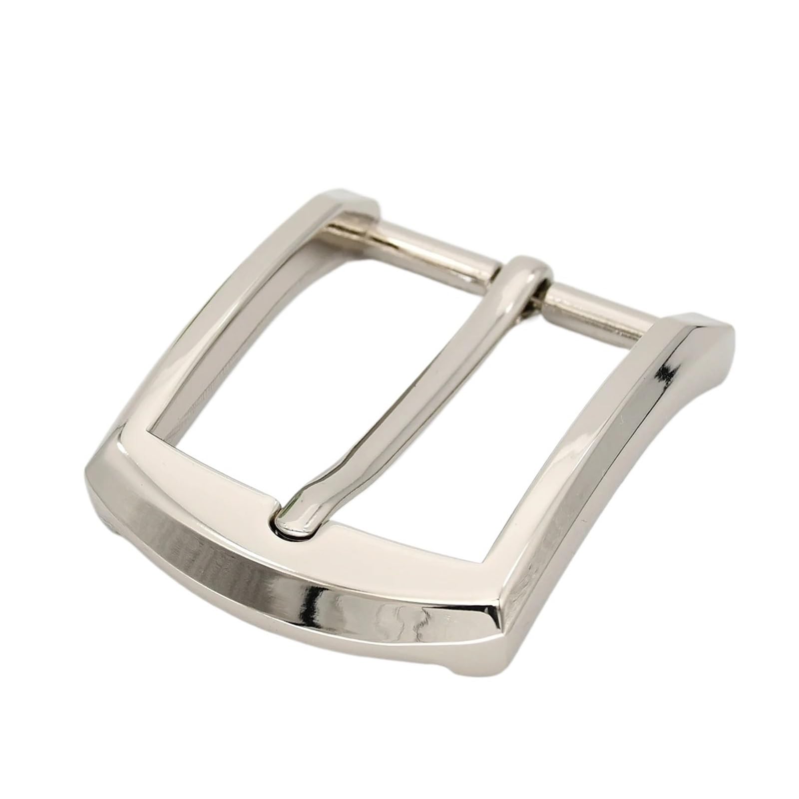 20 pezzi 40 mm fibbia for cintura da uomo in lega cromata perno casual accessori for in pelle parti Per Cinghie
