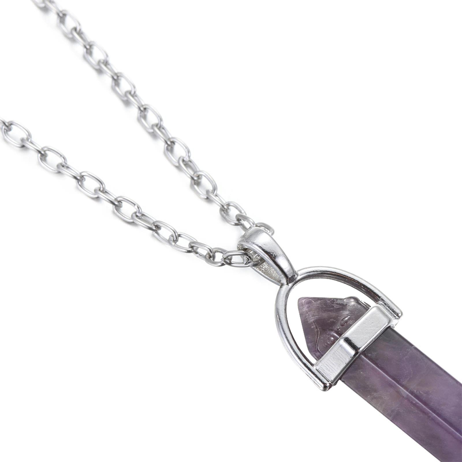 Pendolo A Cono Sfaccettato Con Corniola, Pendolo Di Cristallo Da