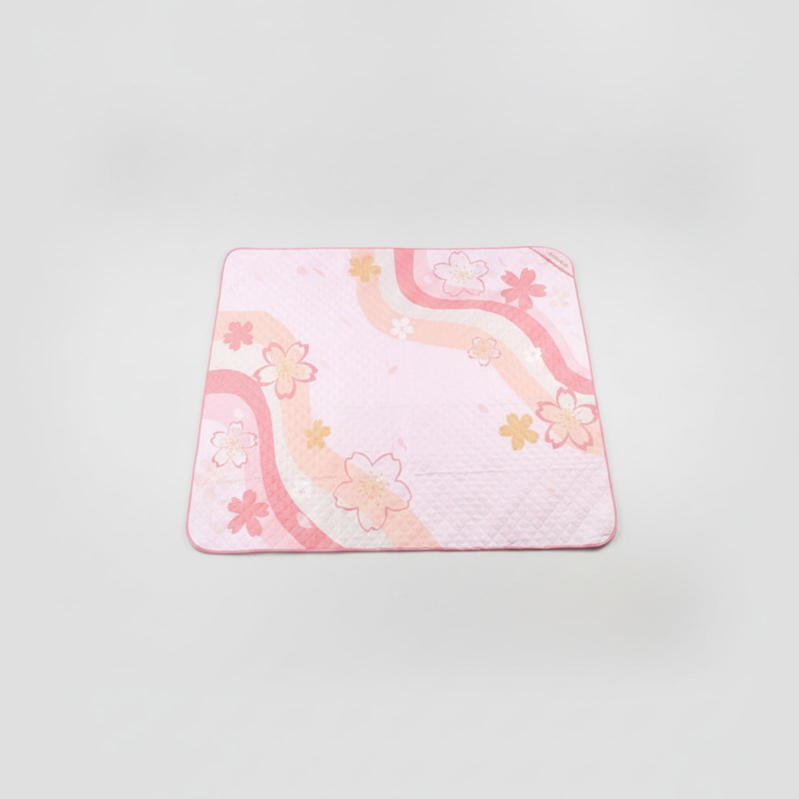 Tapis Pique-Nique avec Motif Floral Résistante à l’Eau Couverture Pique-Nique Matelassée Portable Nappe pour Familles, 195 180CM