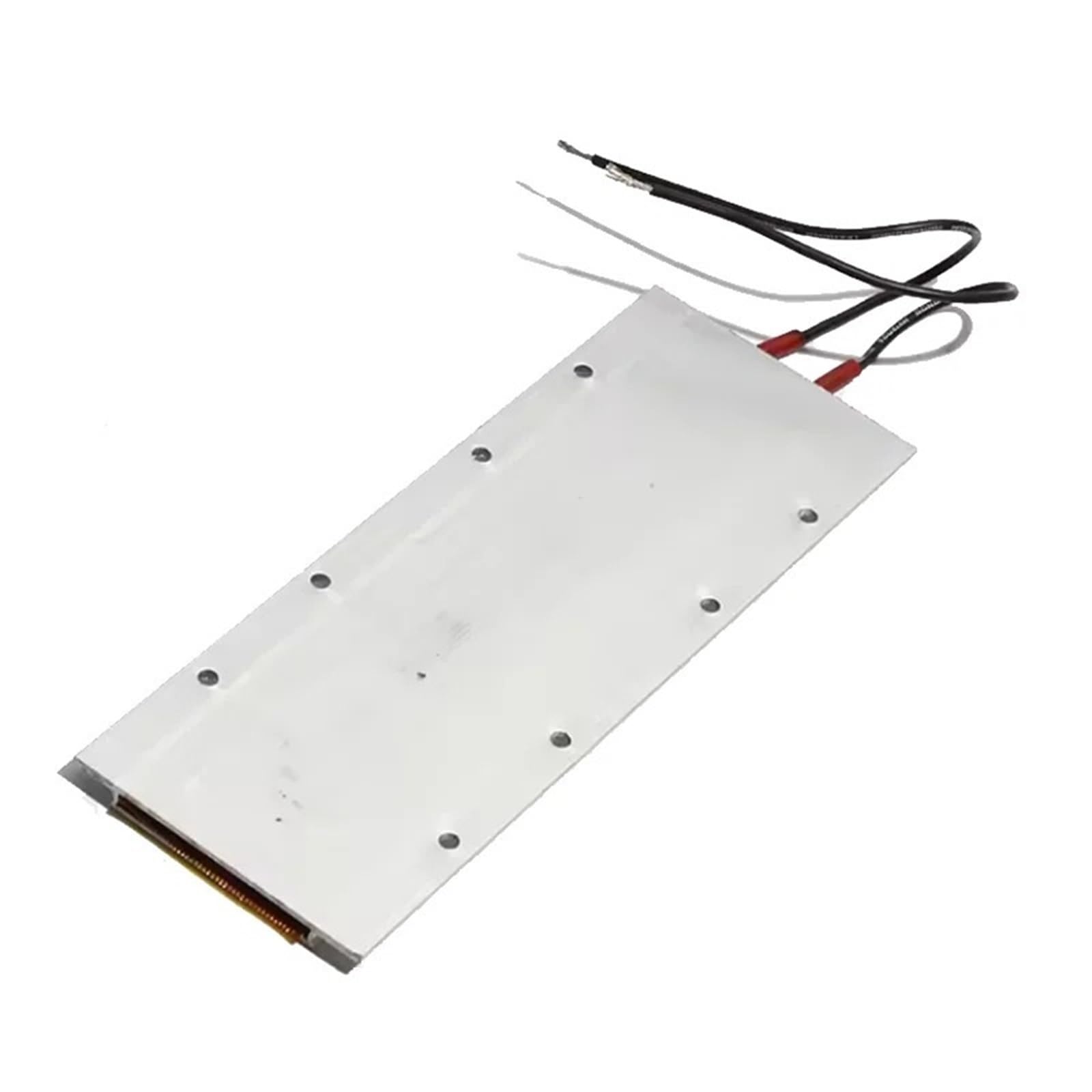 Placa calefactora de aluminio de 220V, 170x62x6MM, 60-150 grados, elemento calefactor de temperatura rectangular, Cable de repuesto de 10CM(100 Degree)