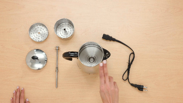 Amazon.com: Farberware Electric Coffee Percolator, Stainless Steel