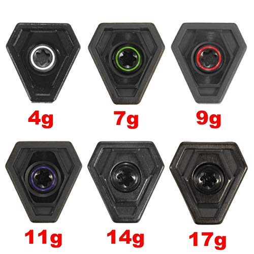 N/W 4 to 17g Golf Shaft Weight Screw for Replace All 915 Series Clubs Driver Head Weights (7g)