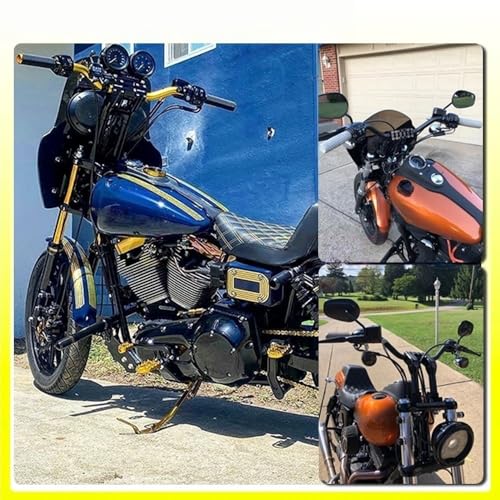 Kit de elevadores de manillar retroceso para mejorar postura en Softail y Dyna 7