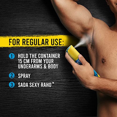 SET WET Deodorant Spray Perfume Cool, Charm & Mischief Avatar for men, 150ml (Pack of 3) - Image 5