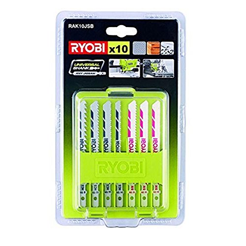 Ryobi RAK10JSB Jigsaw Blade Set (10 Piece), gray, 11,4 x 19,3 x 2,2 cm - Image 3