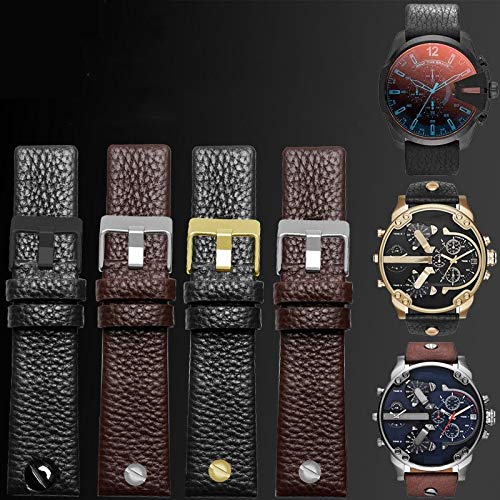 Diesel Orologio Da Uomo, Cassa 44 Mm, Cinturino In Silicone, Nero