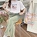 Bikasun Tote Bag Bolsa Compra Bolsa de Pana Grande para Mujer Bolsas de Bolsas para Compras Colegio Trabajar Viajar Bolsos Shopper Tela Bolsa de Playa Tela Bolso de Hombro Imagen de Bikasun Tote Bag Bolsa Compra Bolsa de Pana Grande para Mujer Bolsas de Bolsas para Compras Colegio Trabajar Viajar Bolsos Shopper Tela Bolsa de Playa Tela Bolso de Hombro