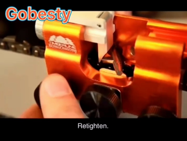 Gobesty Kettenschärfgerät, Handkurbeln Tragbar Sägekettenschärfgerät, Kettensägenschärfer mit 3-teiligen Schärfersteinen… – Bild 8