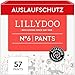 LILLYDOO Baby Windeln Pants - Größe 6 (13+ kg), Monatsbox (114 Höschenwindeln), Sicherer Auslaufschutz - Hautfreundlich, Weich & Ohne Lotionen für empfindliche Haut, Dermatologisch getestet