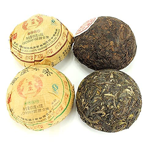 通用 2 * 100g sabores Diferentes Yunnan Phoenix Pu'er Chá NAMA-cha Pu'er Chá Tuocha - Imagen 3