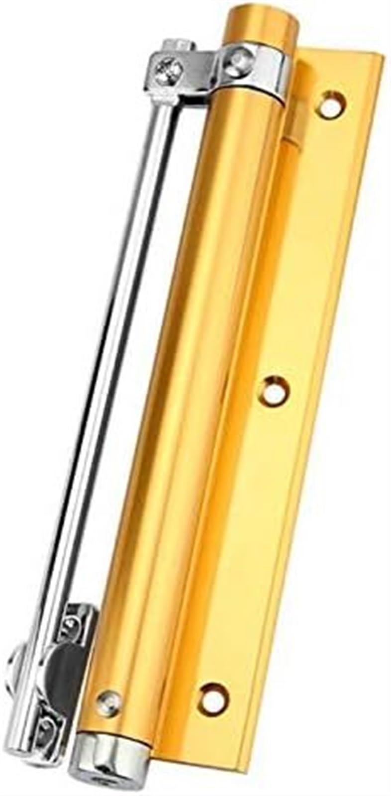 KFGISD, Home Automatic Self Closing HingeSingle Spring Adjustable Silent Geel,Door Closers(Geel)